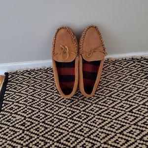 Moccasin style slippers